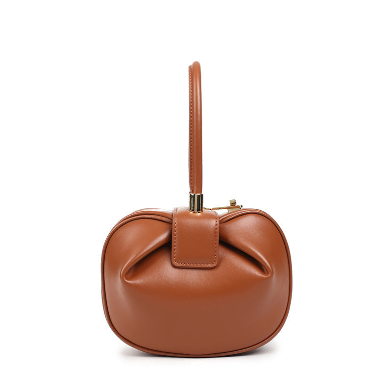 Wonton  Shape Leather handbags