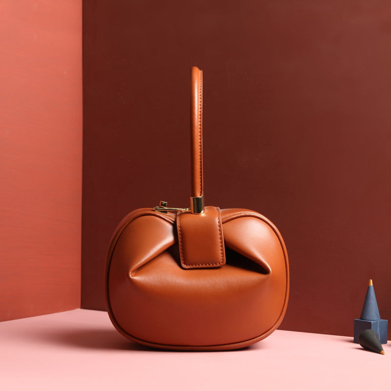 Wonton  Shape Leather handbags