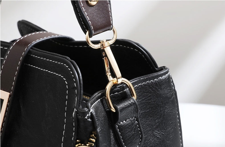 Top-Handle Crossbody Bag