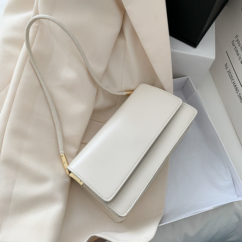 Horizontal Square Shoulder Bag