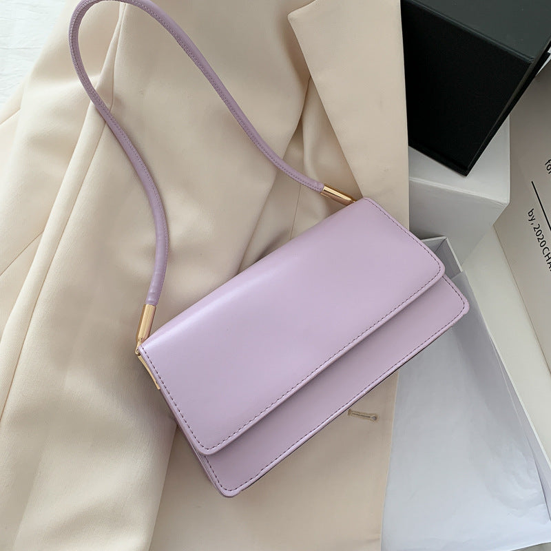 Horizontal Square Shoulder Bag
