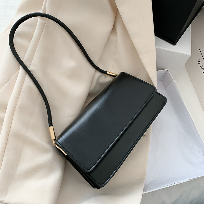 Horizontal Square Shoulder Bag