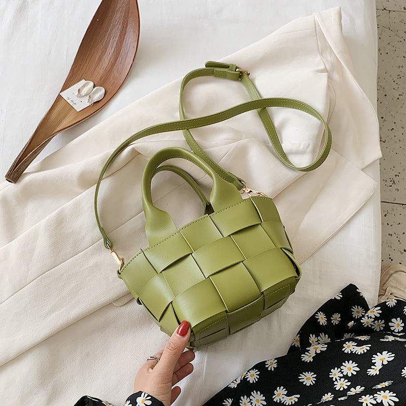 Woven Bucket Bag
