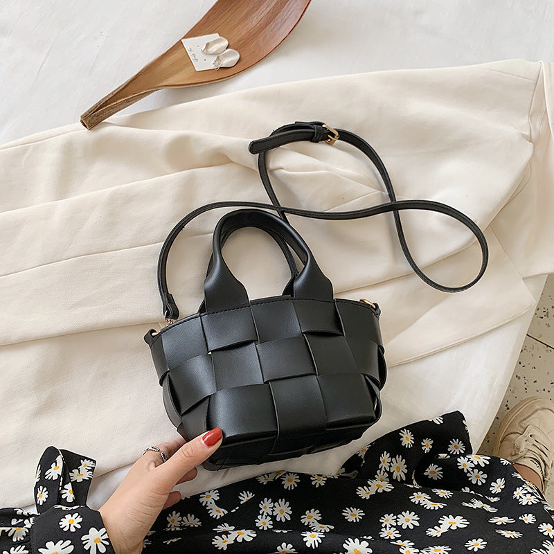 Woven Bucket Bag