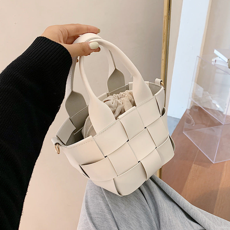 Woven Bucket Bag