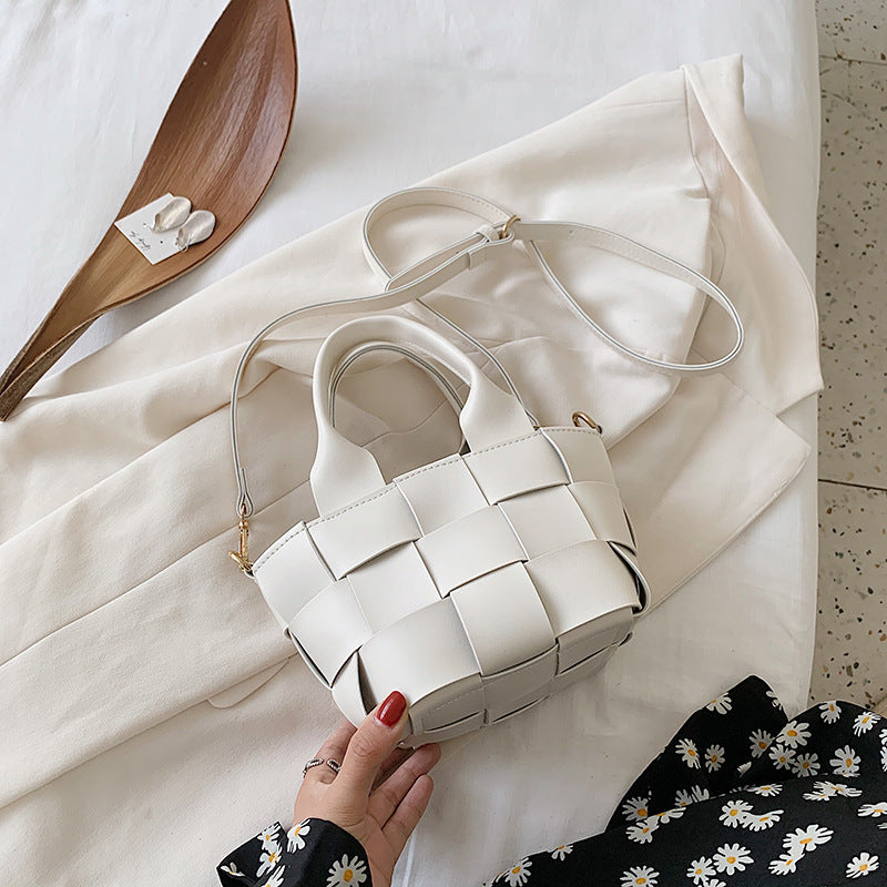 Woven Bucket Bag