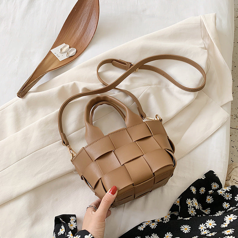 Woven Bucket Bag