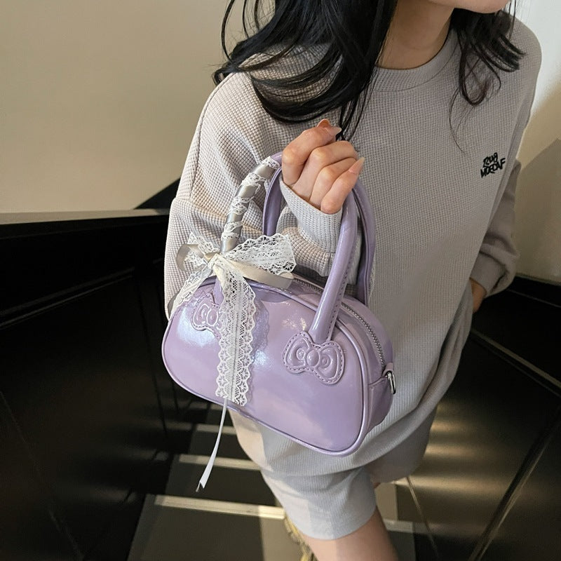 Bowling Bow Crossbody Bag