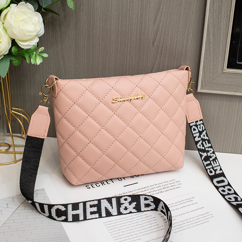 Sewing Line Crossbody bag