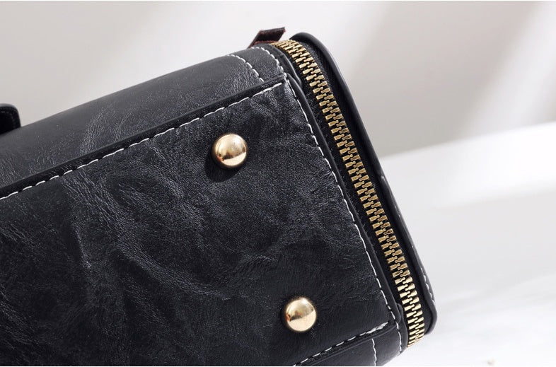 Top-Handle Crossbody Bag