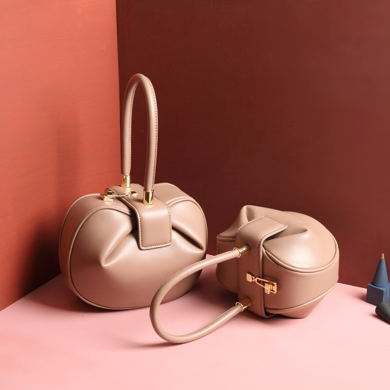 Wonton  Shape Leather handbags