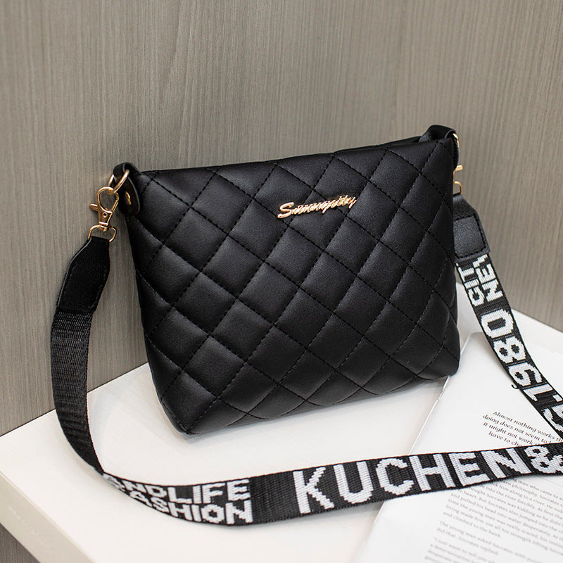 Sewing Line Crossbody bag