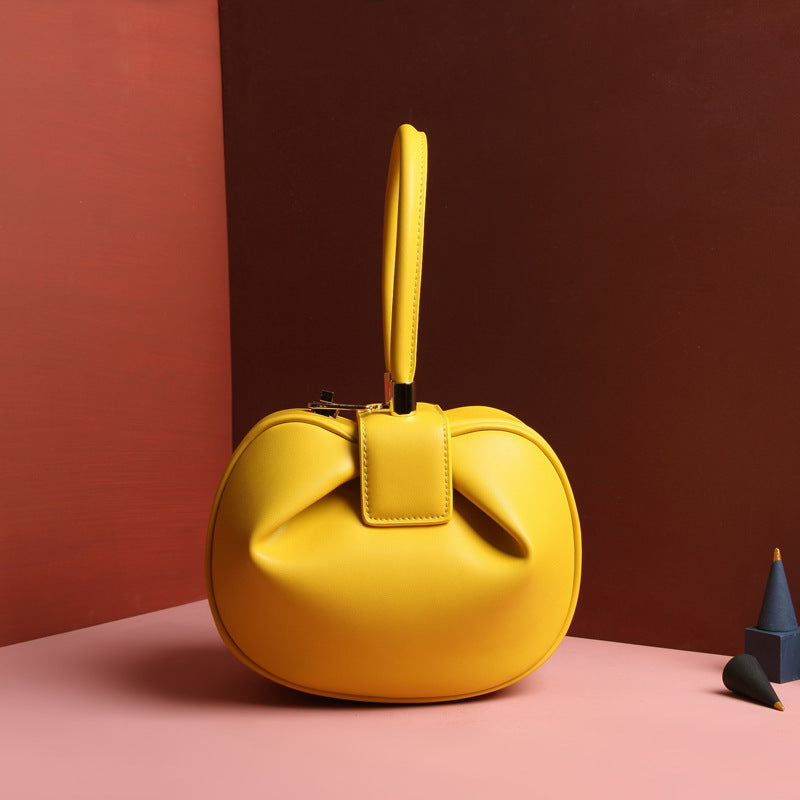 Wonton  Shape Leather handbags