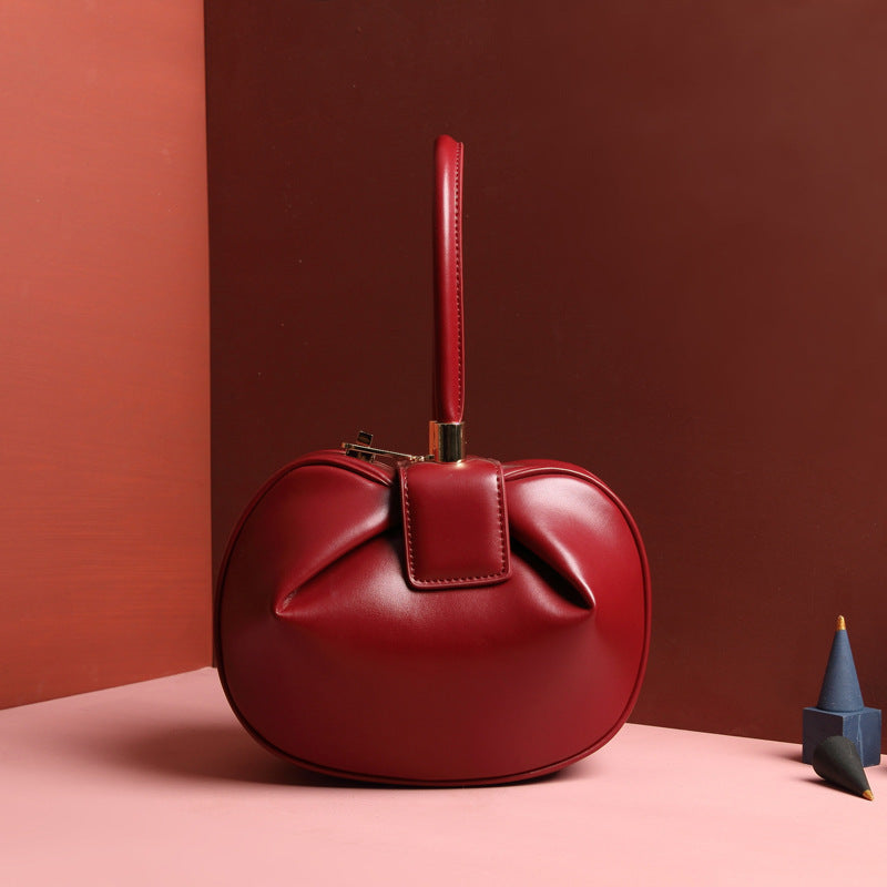 Wonton  Shape Leather handbags