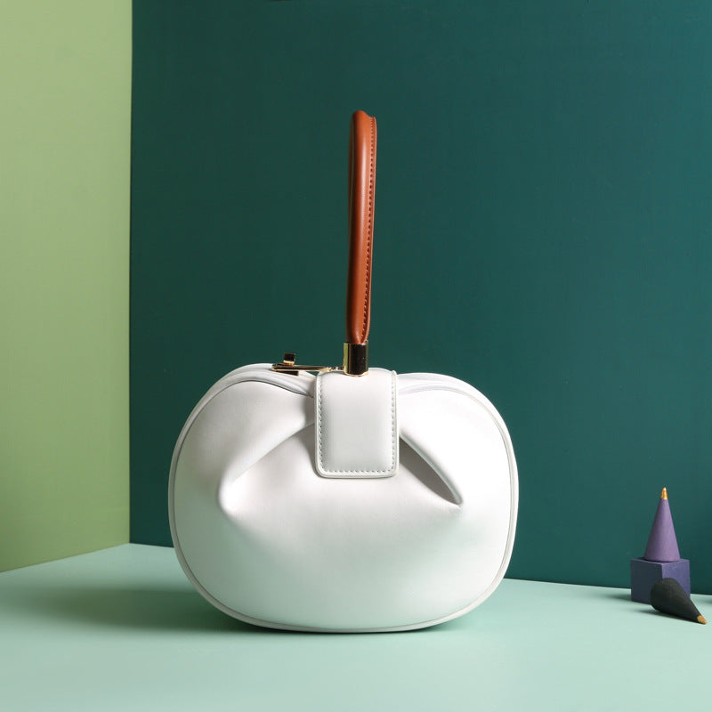 Wonton  Shape Leather handbags