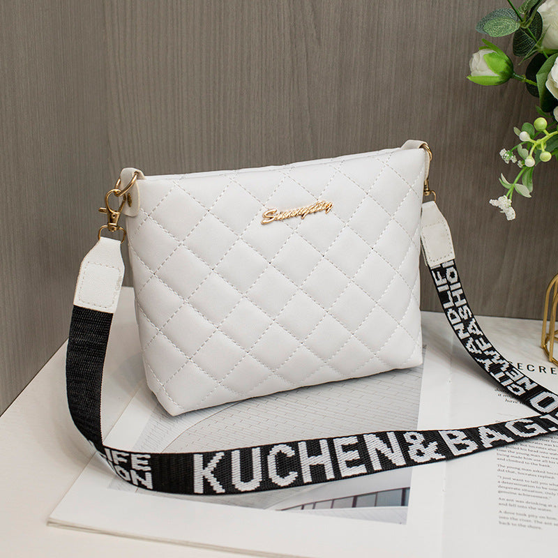 Sewing Line Crossbody bag