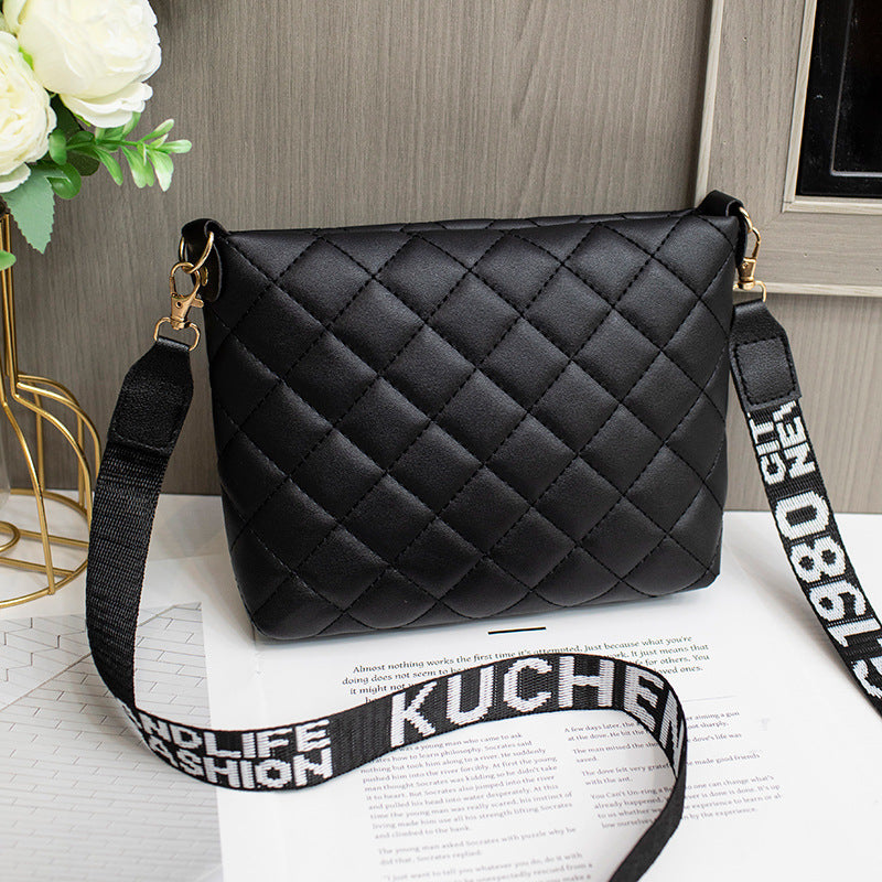 Sewing Line Crossbody bag