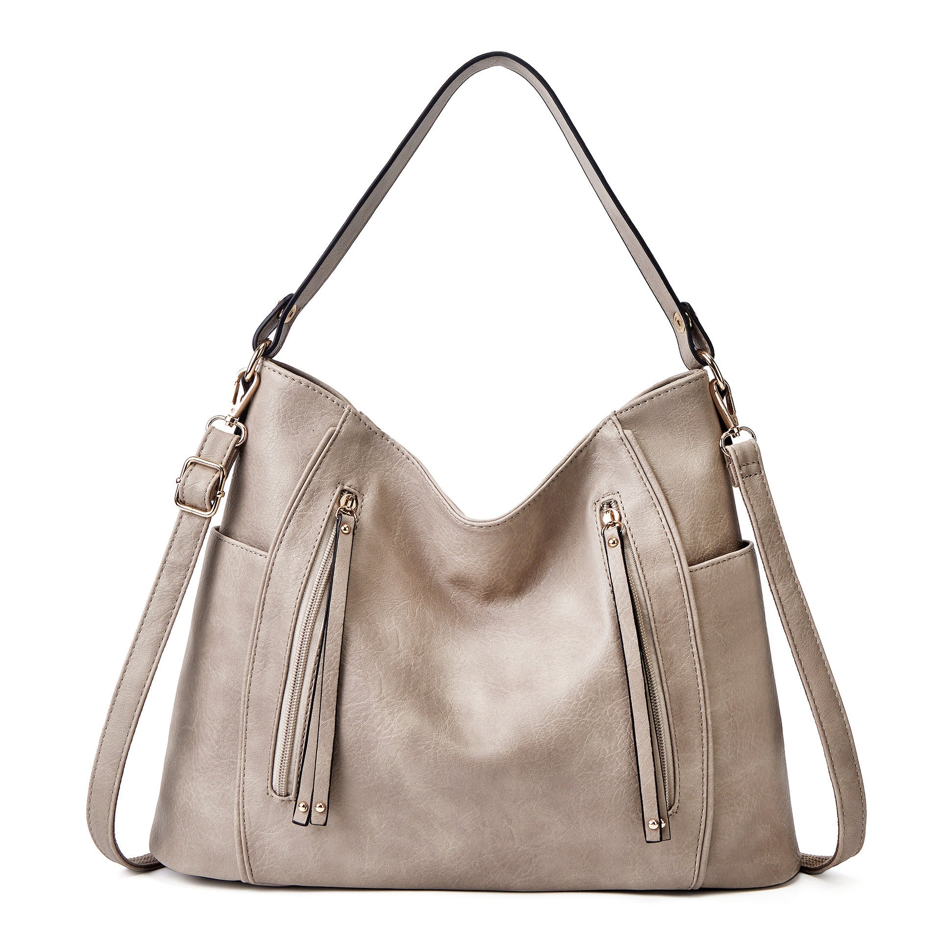 Plain Shoulder Handbag